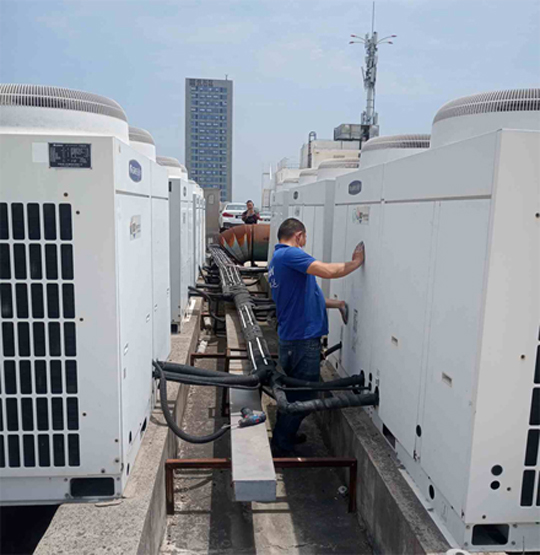 翠屏中央空调制热和不制冷系统维修方法